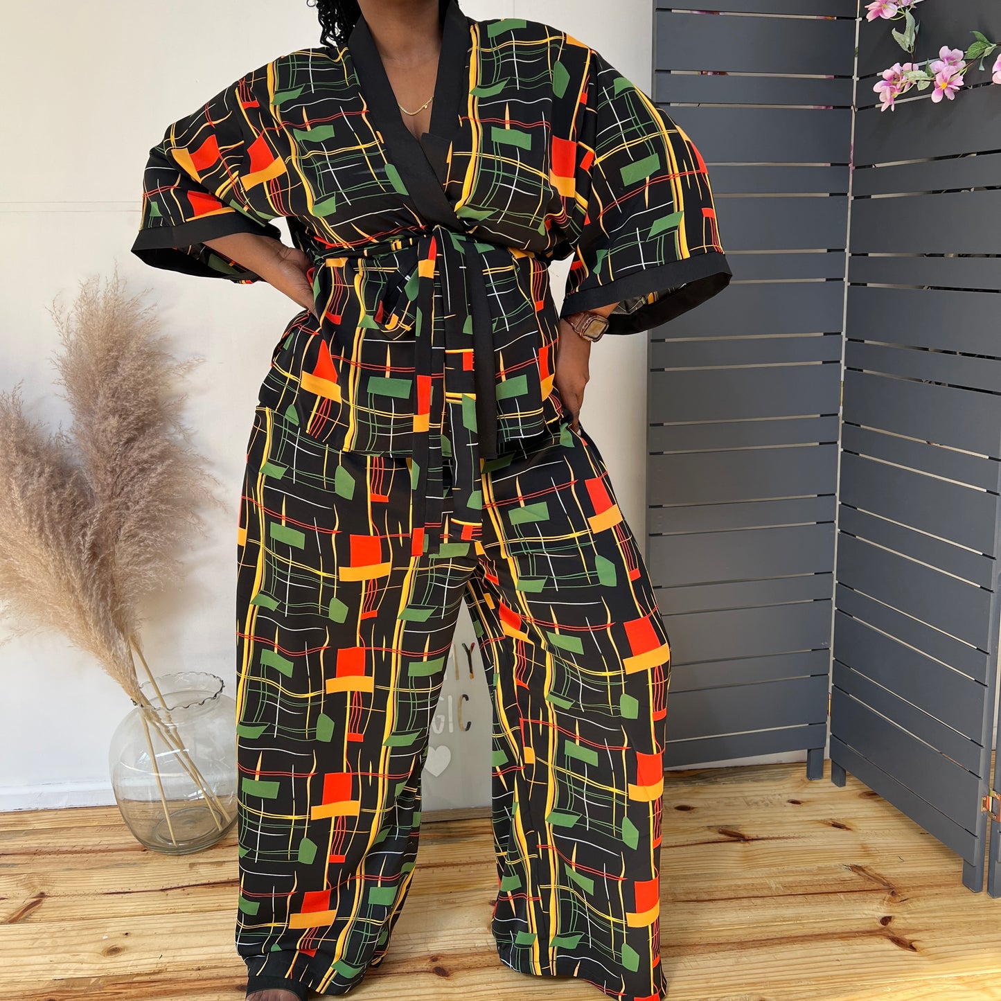 Martial kimono set