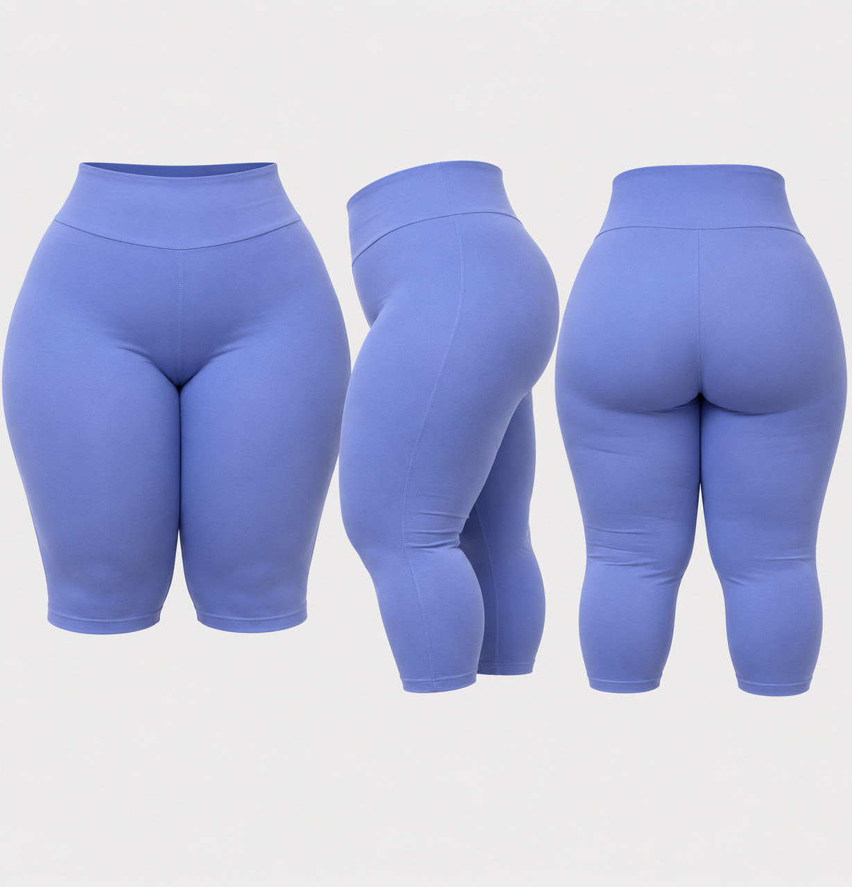 Active CurveFit Dusty Blue Short Tights