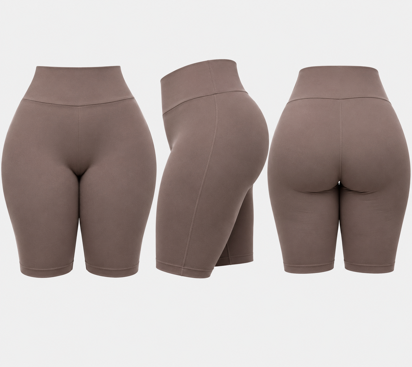 Active CurveFit Mocha Brown Short Tights