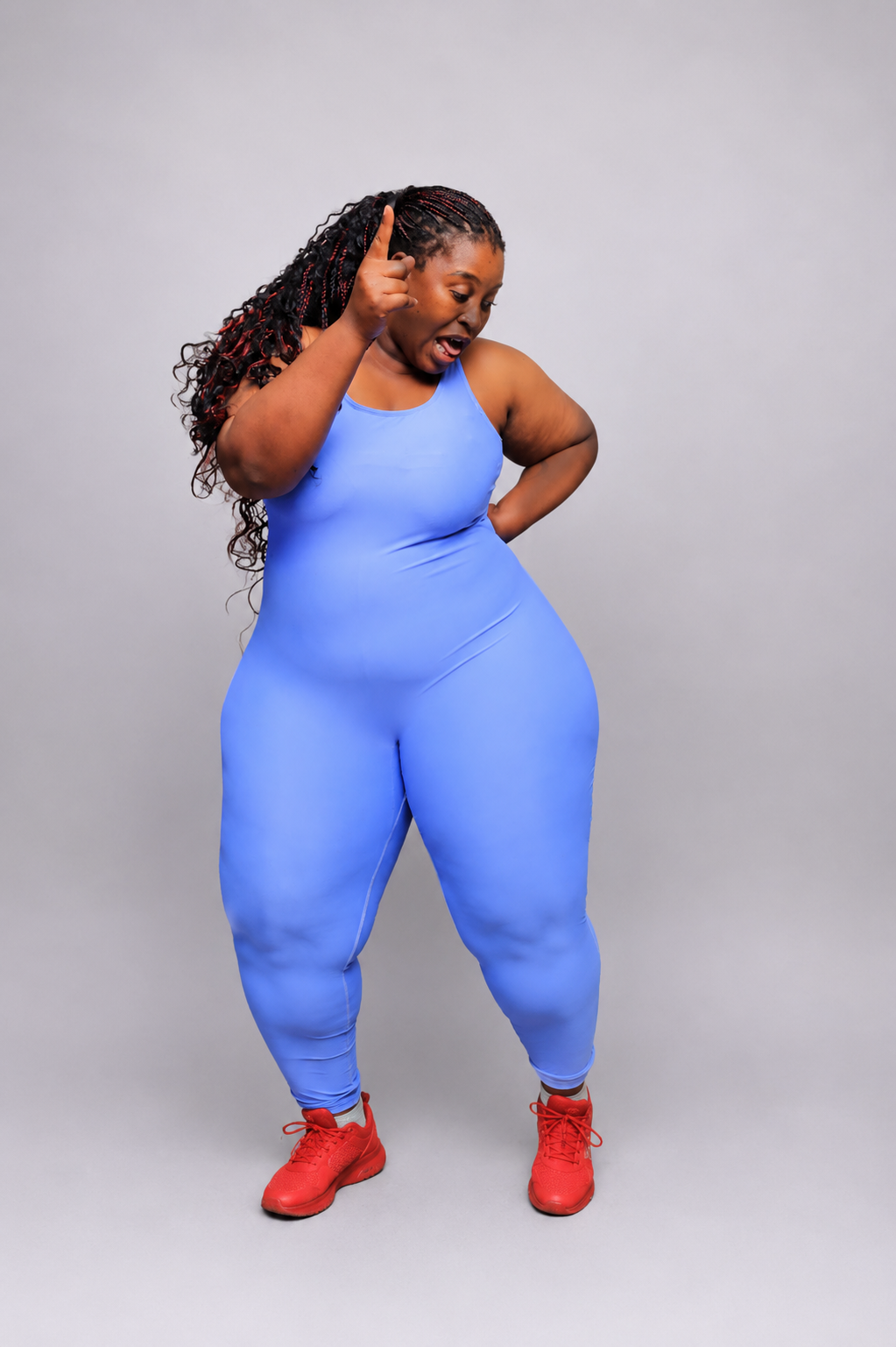 Active CurveFit Sculpt Jumpsuit – Periwinkle Blue