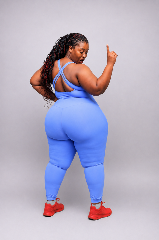Active CurveFit Sculpt Jumpsuit – Periwinkle Blue