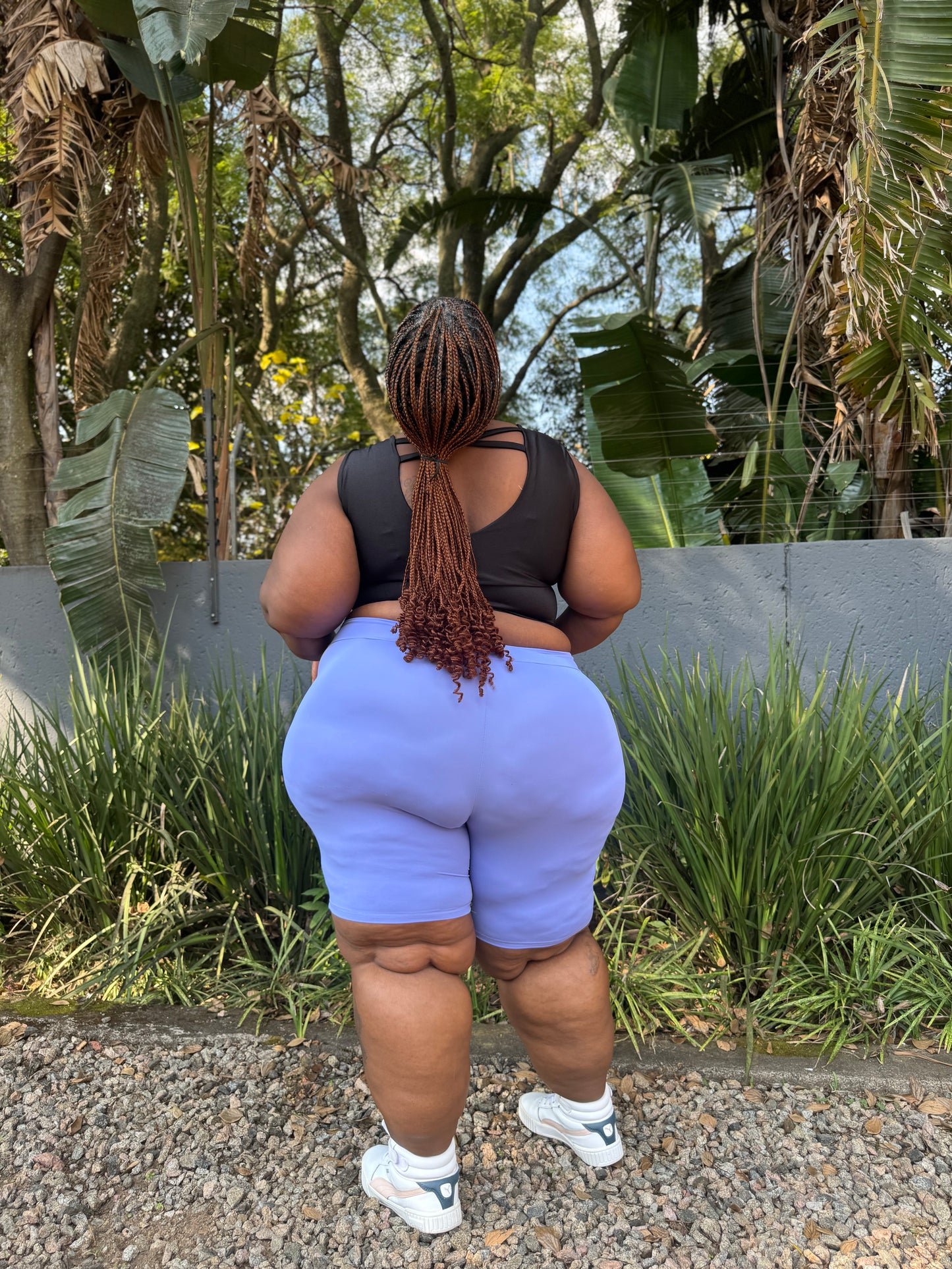 Active CurveFit Dusty Blue Short Tights