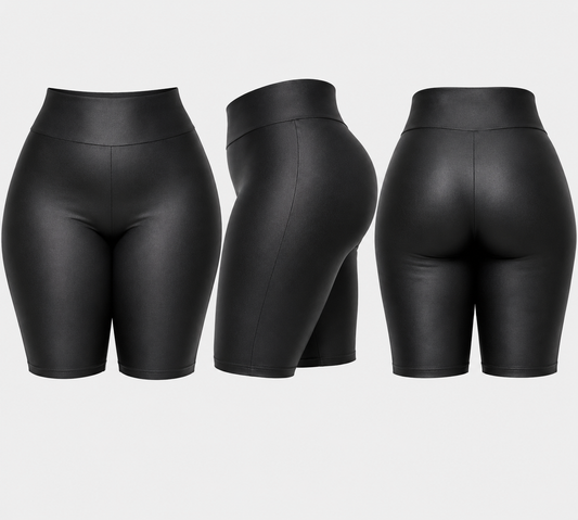 Active CurveFit Jet Black Short Tights