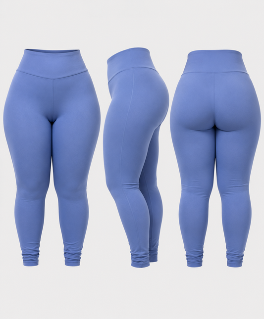 Active CurveFit Dusty Blue Long Tights
